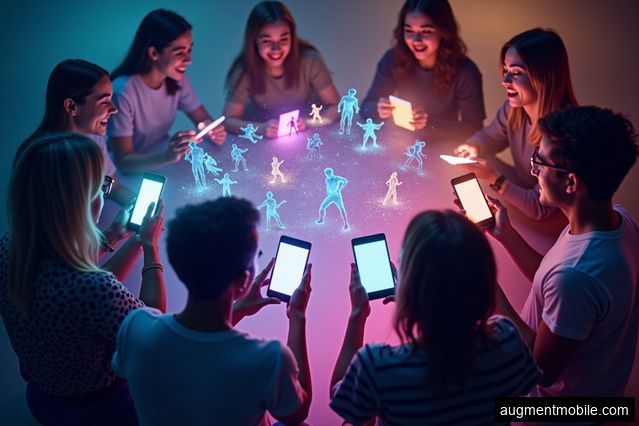 Developing Augmented Reality Social Networking Applications